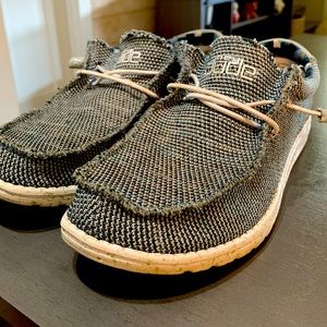 Hey dude shoes, barley worn. Like new!